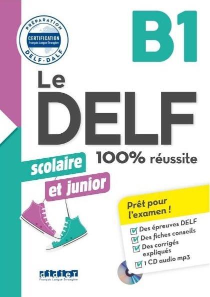 DELF 100% reussite B1 książka + CD