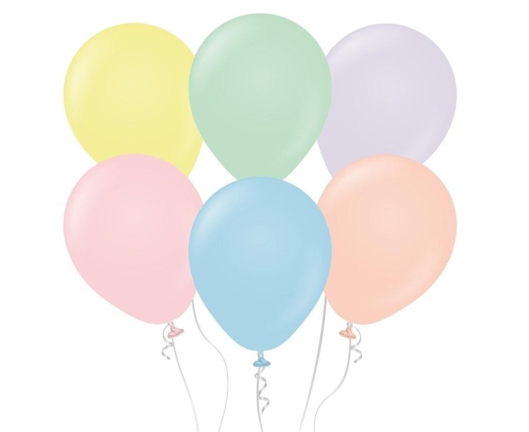 Balony Macaron Assorted 25szt
