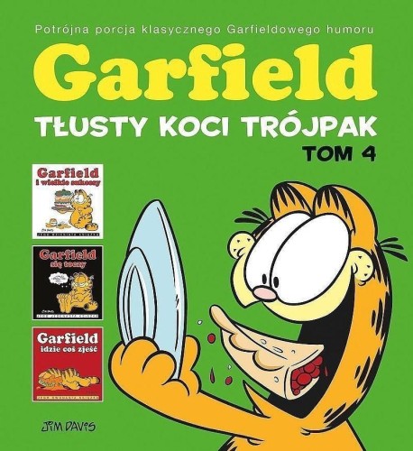 Garfield T.4 Tłusty koci trójpak w.2023, Jim Davis
