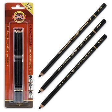 Węgiel w drewnie 2,3,4, bls, Koh-I-Noor