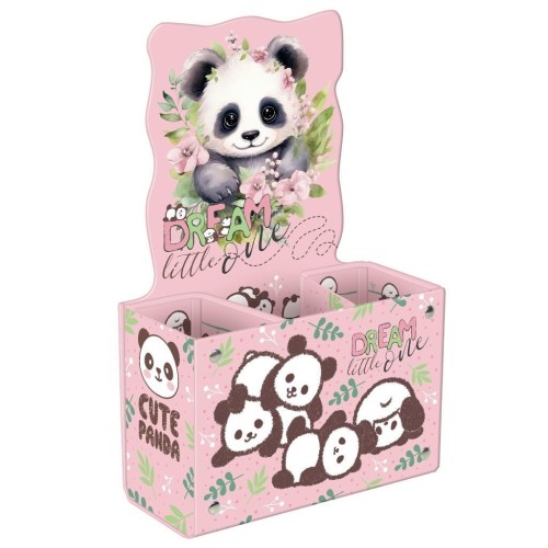 Pojemnik na przybory szkolne Panda 10, DERFORM