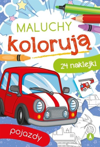 Maluchy kolorują. Pojazdy, Wydawnictwo Skrzat