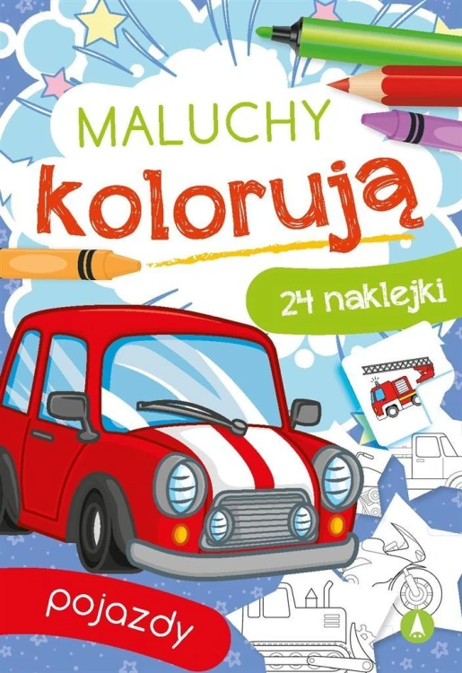 Maluchy kolorują. Pojazdy, Wydawnictwo Skrzat