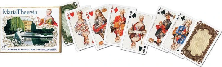 Karty standard Maria Teresa PIATNIK, Piatnik