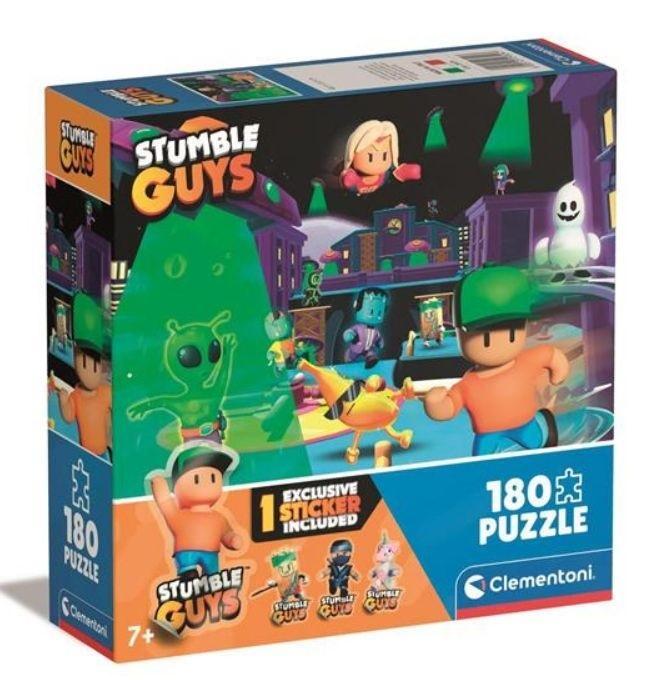 Puzzle 180 Super Kolor Stumble Guys, Clementoni