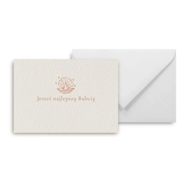 Mini kartka Jesteś najlepszą Babcią
