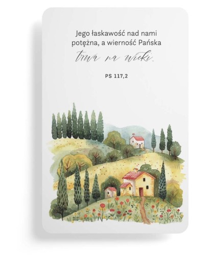 Magnes na lodówkę - Jego łaskawość - pejzaż