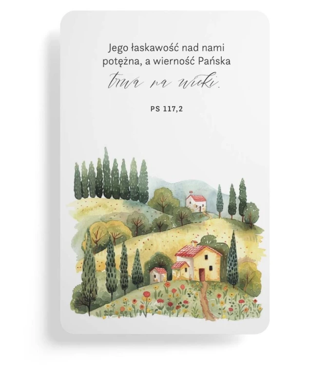 Magnes na lodówkę - Jego łaskawość - pejzaż