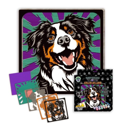 Zestaw do tworzenia obrazów z drewna - Dinozaur