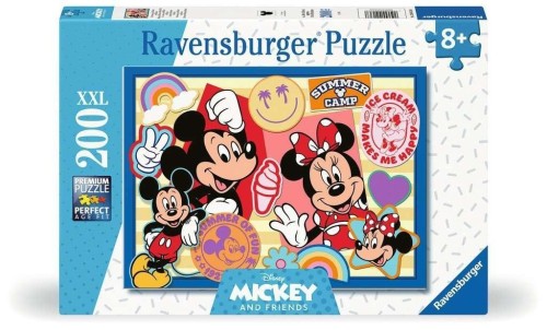 Puzzle XXL 200 Mickey and Minnie, Ravensburger