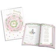 Książeczka A5 Pamiątka Komunijna. Gołąb różowa