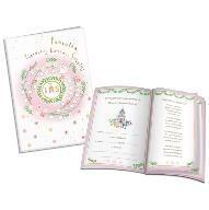 Książeczka A5 Pamiątka Komunijna. Gołąb różowa