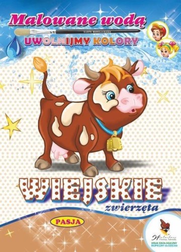 Malowane wodą. Wiejskie zwierzęta, Mariola Budek