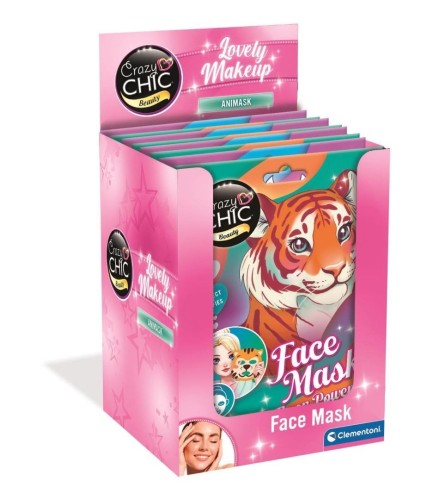 Crazy Chic - Maseczki do twarzy, Clementoni