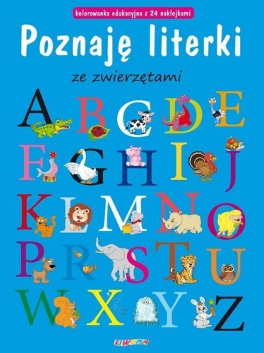 Poznaję literki ze zwierzętami, praca zbiorowa