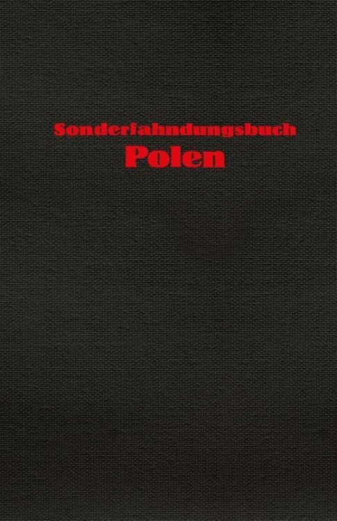 Sonderfahndungsbuch Polen. Specjalna księga...