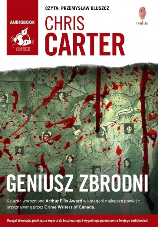 Geniusz zbrodni audiobook, Chris Carter