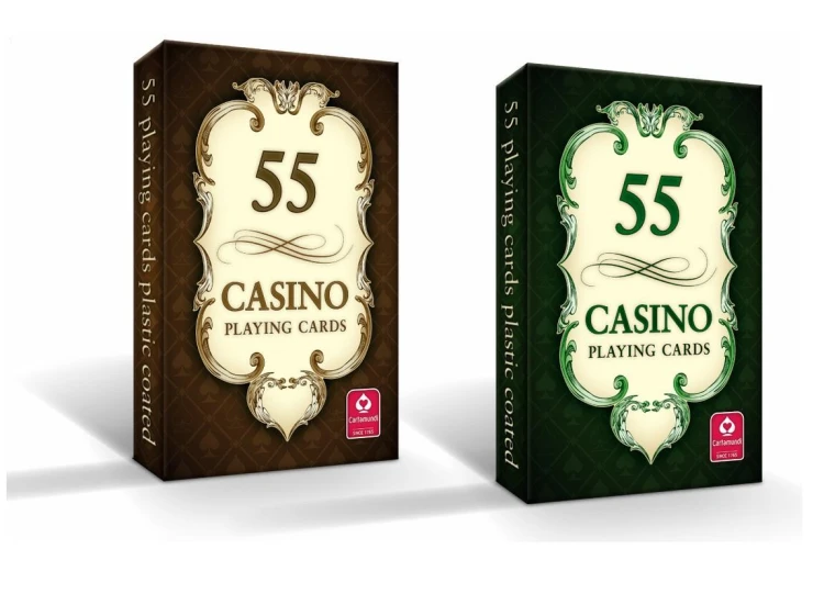 Karty do gry 55 kart CASINO CARTAMUNDI, Cartamundi