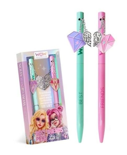 Długopis dla przyjaciółek WOW 2szt, Kids Euroswan