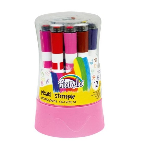 Pisaki Stemple 12 kolorów FIORELLO, Fiorello