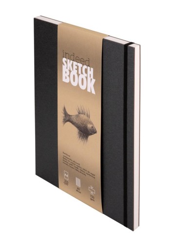 Szkicownik Indeed Sketch Notebook A4 czarny, Antra