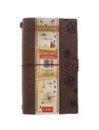 Organizer Podróżnika 2025 B6 brązowy, Antra