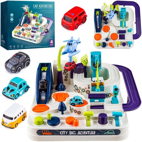 Mechaniczny tor dla autka, Trifox