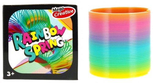 Sprężyna tęczowa sport 7x7x7, Mega Creative