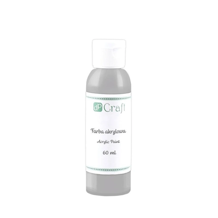 Farba akrylowa szara 60ml, Dalprint