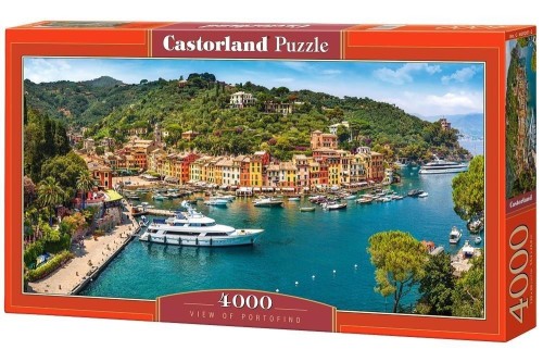 Puzzle 4000 View of Portofino CASTOR, Castorland