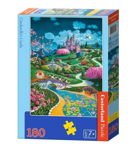Puzzle 180 Cinderella's Castle CASTOR, Castorland