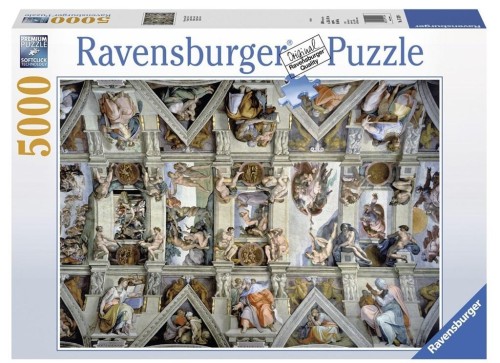 Puzzle 5000 Kaplica Sykstyńska, Ravensburger