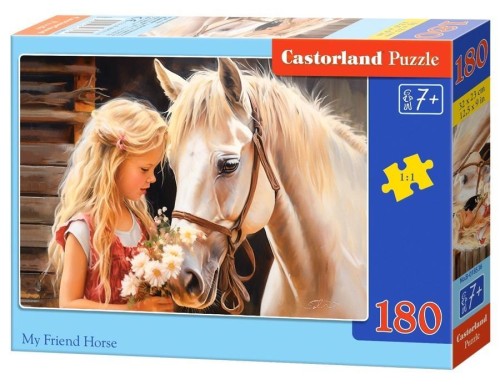 Puzzle 180 My Friend Horse CASTOR, Castorland