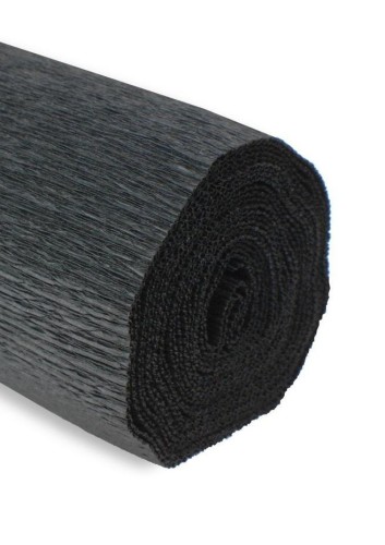 Krepina 50x250cm 180g czarna, Alfa Pastello