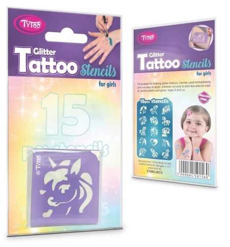 Tytoo. Zestaw szablonów do tatuaży, Dante