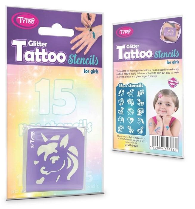 Tytoo. Zestaw szablonów do tatuaży, Dante