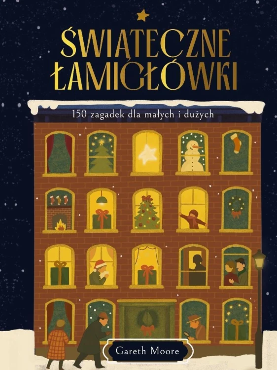 Świąteczne łamigłówki 150 zagadek dla małych...
