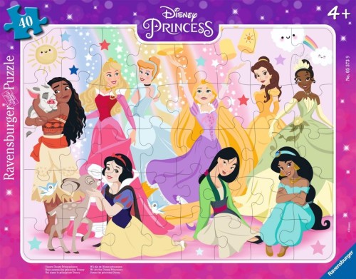 Puzzle 40 Disney Princess Frame, Ravensburger