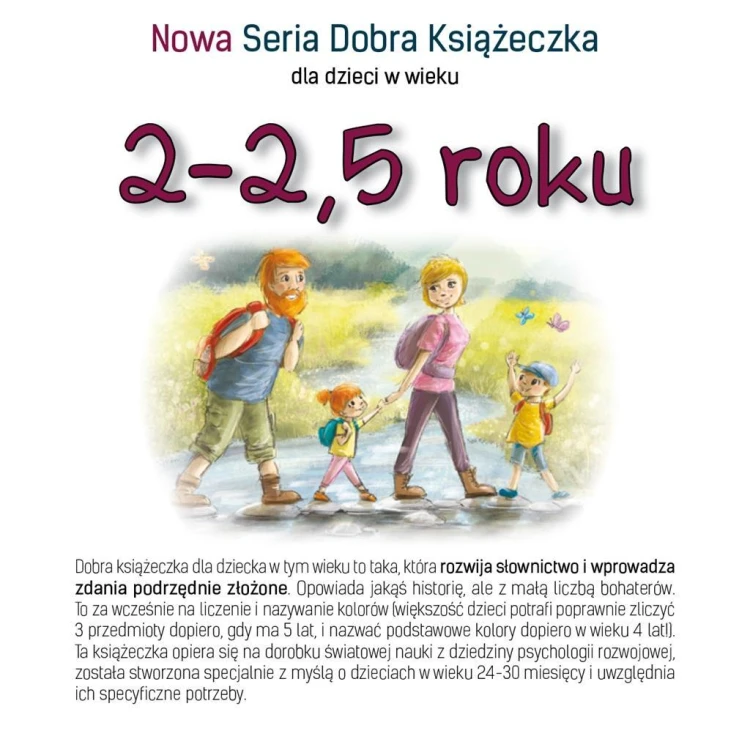 Nowa dobra książeczka 2-2,5 roku, Agnieszka Starok