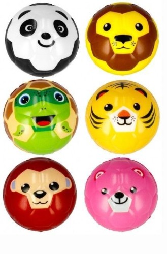 Piłka antystresowa 6 cm Zwierzątka, Mega Creative