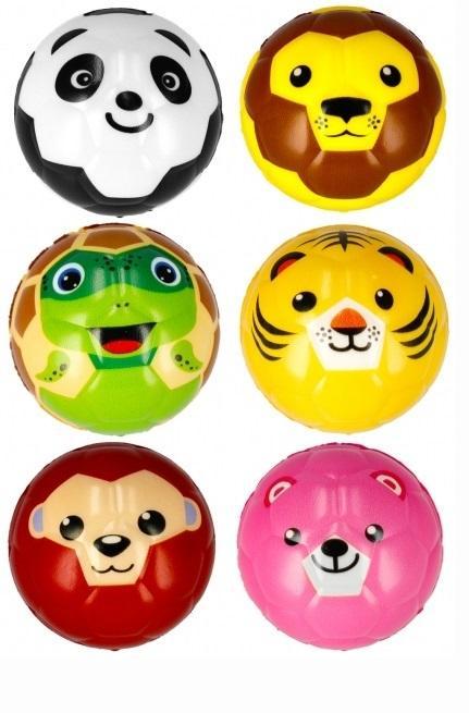 Piłka antystresowa 6 cm Zwierzątka, Mega Creative