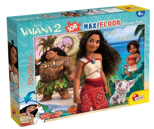 Puzzle Maxifloor 108 Vaiana 2, Lisciani