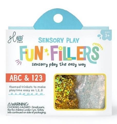 Dodatki do słoików sensorycznych Cyfry i Litery