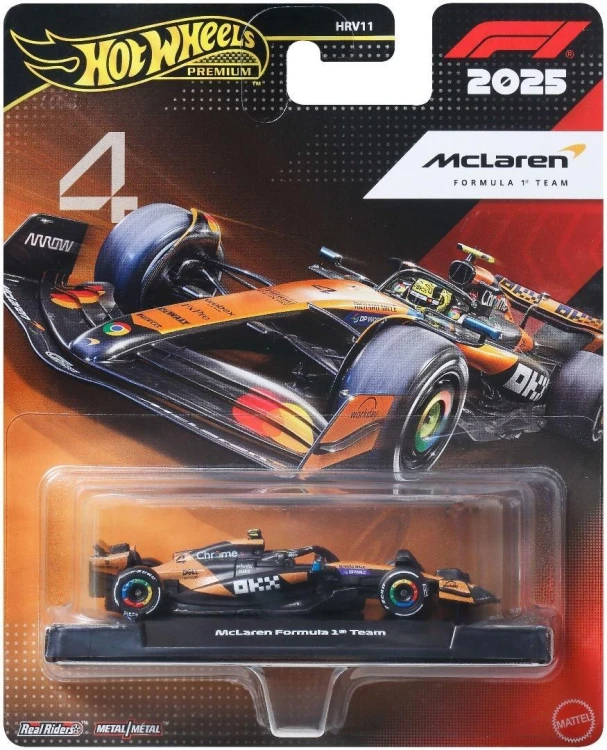 Hot Wheels Premium Formuła 1, Mattel