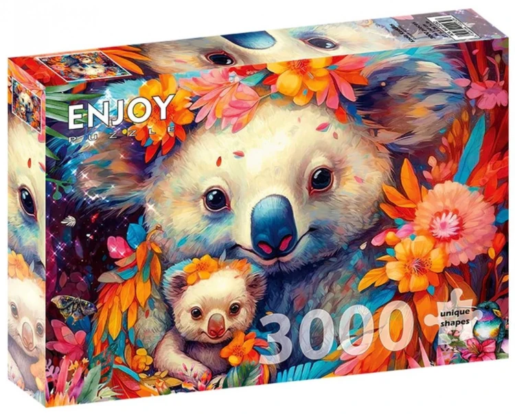 Puzzle 3000 Misie koala, Enjoy