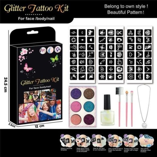 Zestaw kosmetyczny z tatuażami, Merkpol