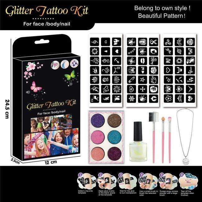 Zestaw kosmetyczny z tatuażami, Merkpol