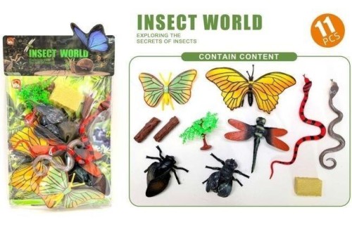 Zestaw insektów 11szt, Merkpol