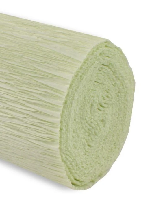 Krepina 50x250cm 180g pistacjowa, Alfa Pastello