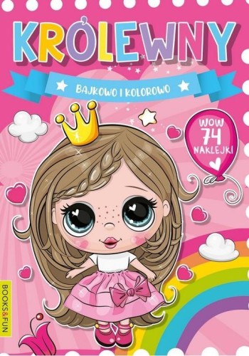 Królewny bajkowo i kolorowo, praca zbiorowa